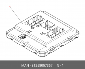 Блок CVM 81258057357 MAN