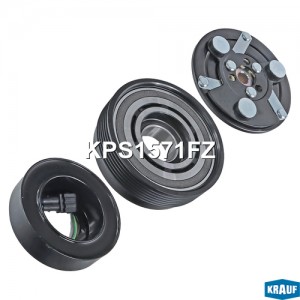 Шкив компрессора кондиционера в сборе KPS1571FZ kps1571fz KRAUF