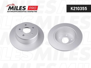 Диск тормозной (серия PRO с антикоррозионным покрытием) TOYOTA CAMRY V10/V20 3.0 K210355 MILES