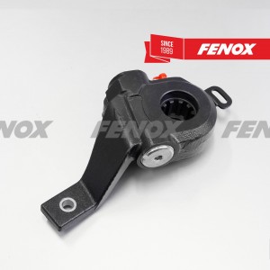 рычаг тормоза регулировочный !изогнутый, левый. 10 зубьев, автомат \КАМАЗ SLA10365 FENOX