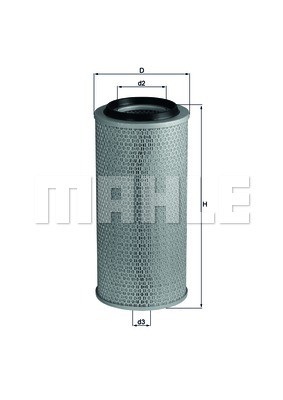Фильтр воздушный LX236 MAHLE KNECHT