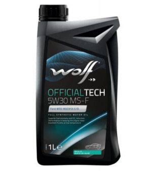 WOLF OFFICIALTECH 5W30 MS-F 1L СИНТЕТИКА ACEA A5/B5-10 API SL/CF FORD WSS-M2C913 8308611 WOLF