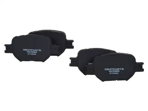 колодки тормозные дисковые!\ Toyota Corolla 2.0D 02>/Corolla Verso 1.8/2.0D 02> Z07688 ZENTPARTS