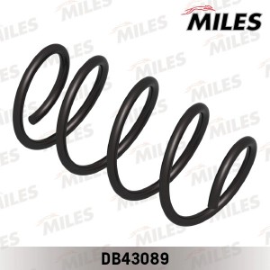 Пружина передней подвески HUYNDAI SOLARIS/KIA RIO (АКПП) 11- (LESJOFORS 40 372 6 DB43089 MILES