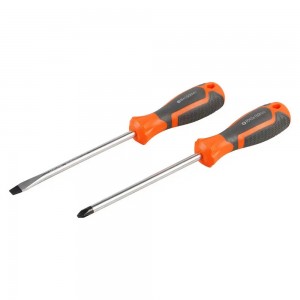 Набор отвёрток 2 пр. (SL8x150mm, PH3x150mm) пласт.подвес (ATAU014) ATAU014 AIRLINE