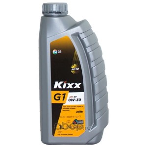 Масло моторное KIXX G1 SP 0W30 синт.1л L2151AL1E1 KIXX