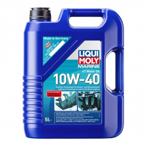 Масло моторное синтетическое НС-для лодок Marine 4T Motor Oil 10W-40 CI-4/SL A3/ 25013 LIQUI MOLY