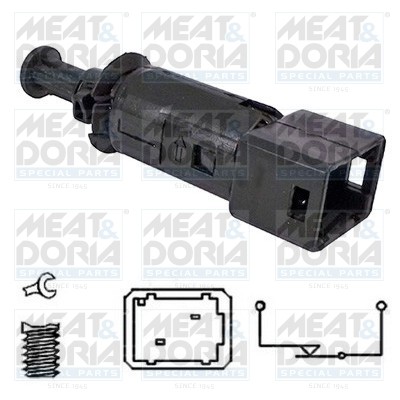 Выключатель RENAULT Logan,Kangoo стоп-сигнала MEAT&DORIA 35032 MEAT DORIA