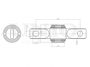 С/блок внутренний заднего верхнего рычага RMP-20283 UNIO