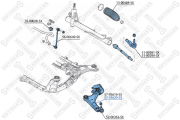рычаг правый!\ Land Rover Freelander 3.2 06> 57-03620-SX STELLOX