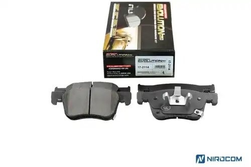 172114 Передние керамические колодки Evolution PLUS Z17 PowerStop 17-2114 17-2114 POWERSTOP
