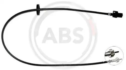 Тросик спидометра K43109 ABS