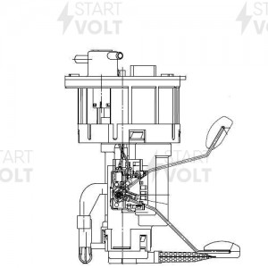 KIA RIO (2005>) SFM 0824 START VOLT