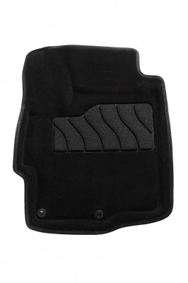 Коврик салона MITSUBISHI Outlander 3 (12-) 3D 3-х слойная конструкция черный (5  85358 SEINTEX