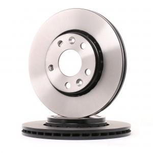 Диск тормозной передний RENAULT DUSTER (+ESP), FLUENCE, MEGANE III DF6072 DF6072 TRW