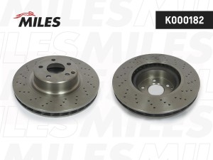 Диск тормозной передний D330мм. MERCEDES W220 320-500/C215 500-600 (TRW DF4148S) K000182 MILES