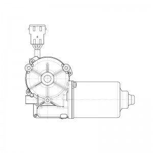 Моторедуктор стеклооч. для а/м Volvo S60 (00-)/XC70 (00-) (перед.) (VWF 1015) VWF1015 START VOLT