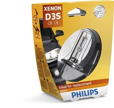 Лампа ксеноновая D3S 35W PK32d-5 4600K бокс (1шт.) Xenon Vision PHILIPS 42403VIS1 PHILIPS