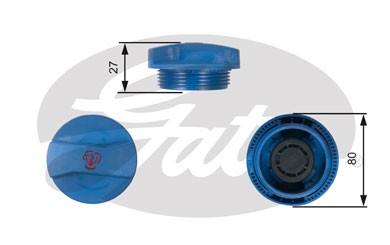 Крышка радиатора VW Passat (96-00),Touareg (02-10) AUDI A2,A3 GATES RC211 GATES