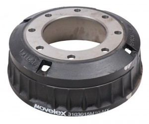 Барабан тормозной JAC N120 передний MOVELEX 3103015M10MX MOVELEX