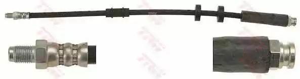 шланг тормозной передний! L=500\ Fiat Ducato all 02> PHB488 TRW