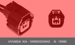 Разъем HYUNDAI KIA электрический (KET 09II WP 03F B) OE 1898002049AS HYUNDAI KIA