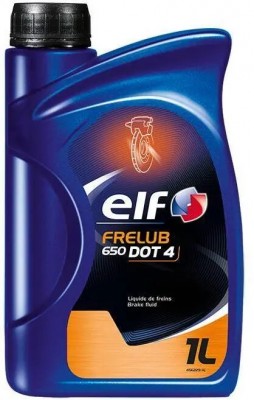 Жидкость тормозная ELF DOT 4 FRELUB 650 1л (194743) 213868 213868 ELF