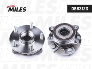 Ступица колеса передняя с подшипником TOYOTA AURIS I/AVENSIS III T270/COROLLA X/ DB83123 MILES