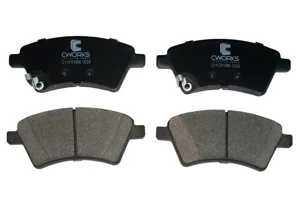 Тормозные колодки передние Low Metallic C11CR1086 C11CR1086 CWORKS