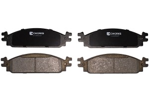 Тормозные колодки передние, Low Metallic C11CR0237 C11CR0237 CWORKS