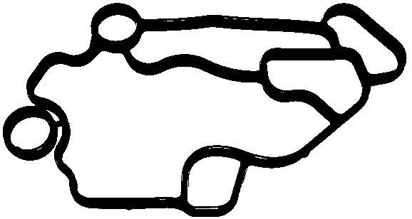 прокладка корпуса маслян. фильтра!\ Audi A3, Skoda Octavia, Seat Altea/Leon, VW  897.960 ELRING