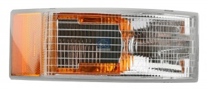 Фонарь поворота белый FH12 CH A291151-;B216 2х контактная лампочка  D12C 2.24441 DIESEL TECHNIC
