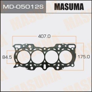 прокладка ГБЦ!\ Honda CV-R 2.0 B20B 97> MD-05012S MASUMA