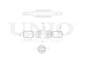 С/блок передний переднего нижнего рычага RMP-20459 UNIO