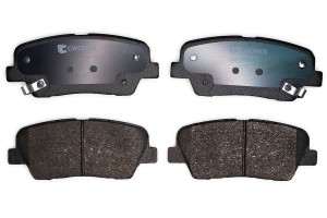 Колодки тормозные дисковые задние (Low Metallic) C12CR0040 CWORKS