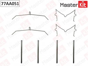Комплект установочный дисковых колодок TOYOTA LAND CRUISER 200 07- 77AA051 77AA051 MASTER KIT