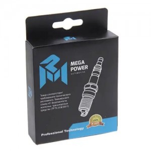 Свеча зажигания VW Golf 5,6,Jetta,Polo Sedan SKODA Fabia,Octavia (1.2/1.4/1.6) ( 37031099 MEGA POWER