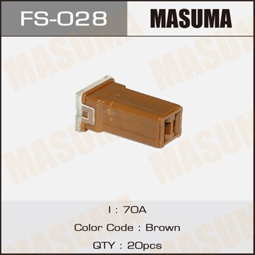 предохранитель силовой! 70A коричневый\ FS-028 MASUMA