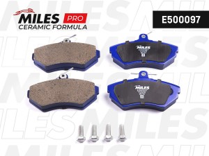 Колодки тормозные передние (Смесь CERAMIC серия PRO) AUDI A4 1.6/1.8/1.9D 9500/V E500097 MILES