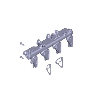 Труба ЯМЗ-534 водяная распределительная АВТОДИЗЕЛЬ 5340.1303100-10 YAMZ