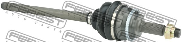 ШРУС наружный с валом 23X550X26 0114-ZZT251A48LH FEBEST
