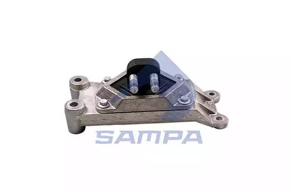 подушка двигателя! (мр) задняя левая 132x369x129 RVI Magnum 080069 SAMPA