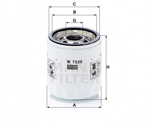 DODGE AVENGER/ CALIBER/ JOURNEY W7030 MANN FILTER