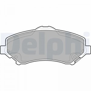 LP2143 колодки дисковые п.\ Jeep Wrangler 2.8CRDi/3.8 V6 07> LP2143 DELPHI