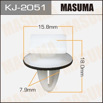 Пистон обивки универсальный MASUMA KJ2051 MASUMA