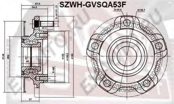 СТУПИЦА 12 SZWHGVSQA53F SZWH-GVSQA53F ASVA