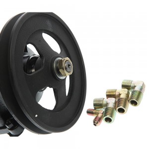 Компрессор МАЗ,УРАЛ дв.ЯМЗ (2 цилиндровый) жид. охлаж. шкив 172мм 210л/мин. MEGA 350-27-022 MEGA POWER