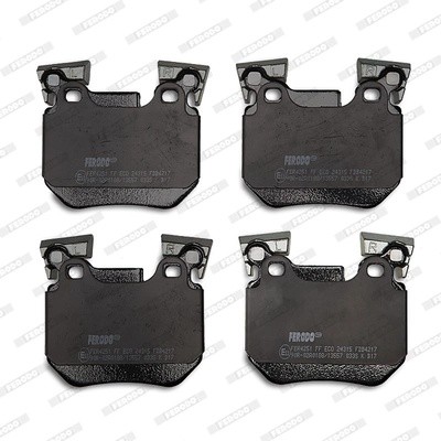 GDB1795 [34216784808] !колодки дисковые з.\ BMW E88/E82 3.5i 07> FDB4217 FERODO