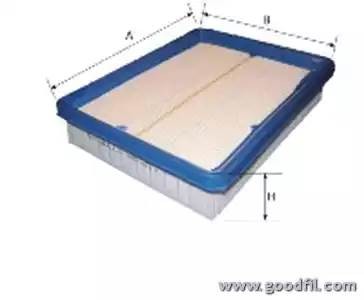 Фильтр воздушный AG611 AG 611 GOODWILL