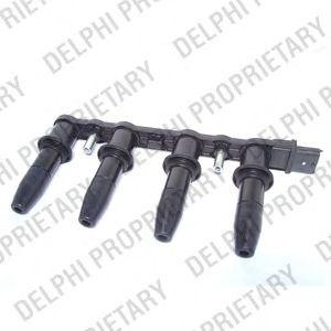 Катушка зажигания OPEL Astra H,Corsa D,Vectra C,Zafira B (1.6/1.8) DELPHI CE2000912B1 DELPHI